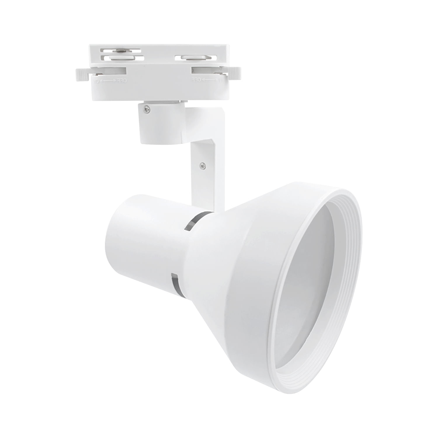 Foco E27 PAR30 Riel Monofasico Classic Blanco Technolamp (378918) — TechnoLamp