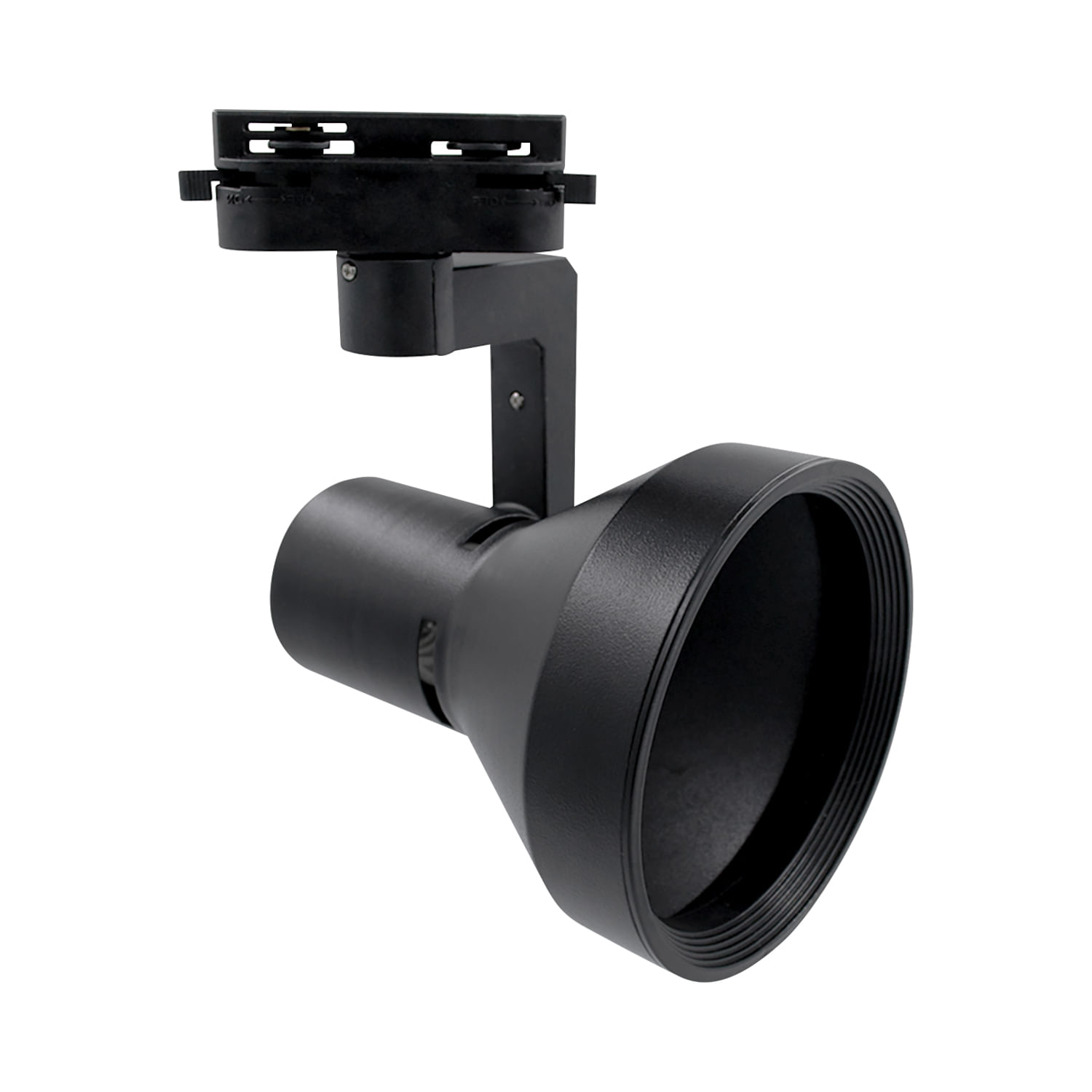 Foco E27 PAR30 Riel Monofasico Classic Negro Technolamp (378919) — TechnoLamp