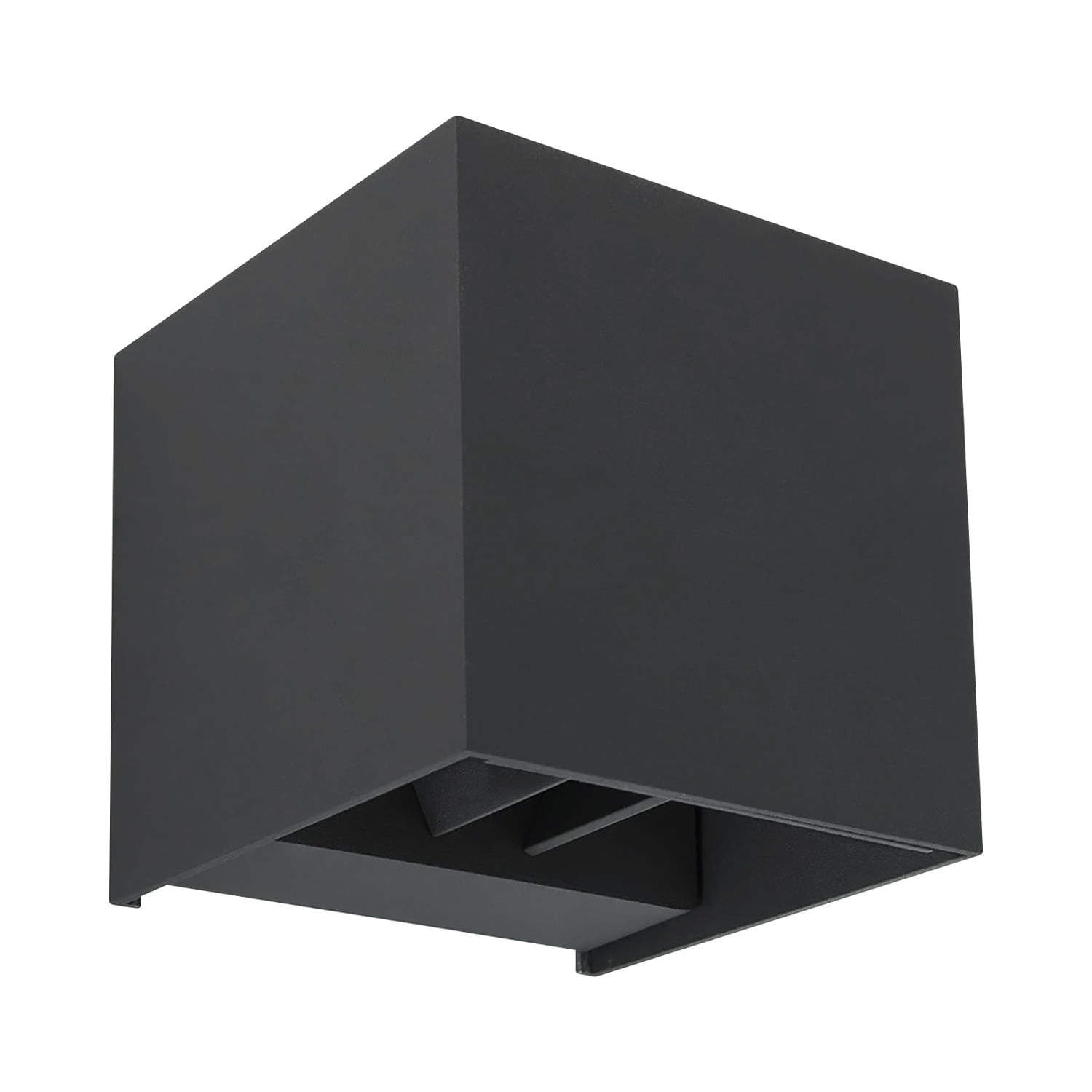 Aplique LED Lanai 2x3W 480lm 3000K IP54 Negro Regulable Technolamp (378943) — TechnoLamp