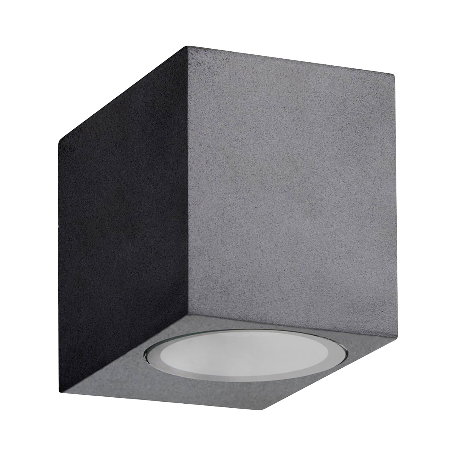 Aplique Brick GU10 IP44 Negro Opal Technolamp (378997) — TechnoLamp