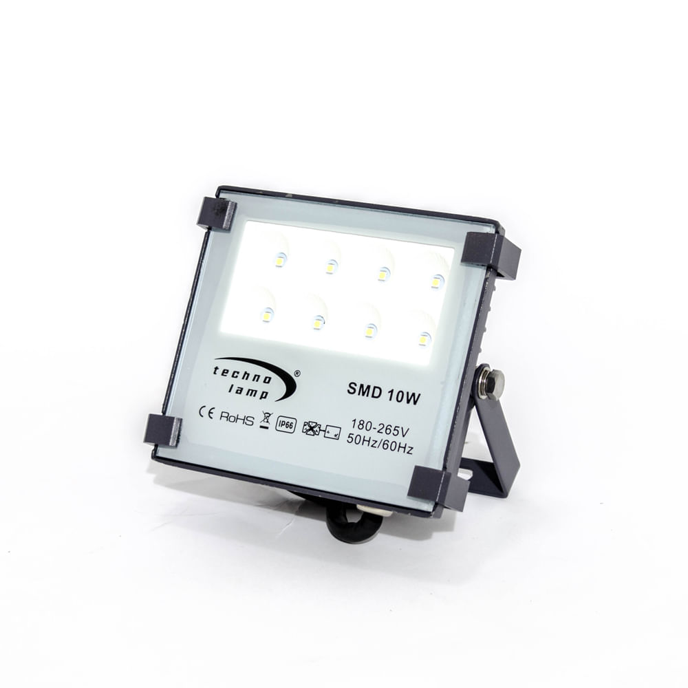 Proyector LED 10W 5000K 1000lm IP66 IK10 Dl Technolamp (379012) — TechnoLamp