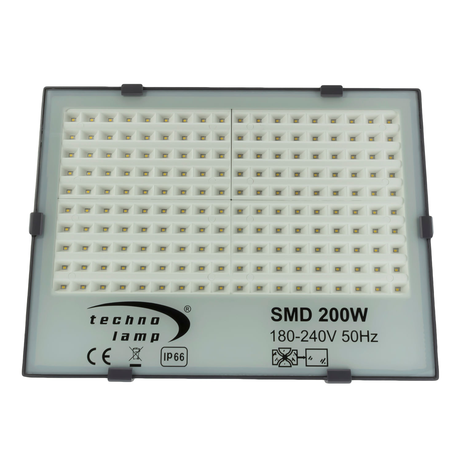 Proyector LED 200W 5000K 20000lm IP66 IK10 Dl Technolamp (379029) — TechnoLamp