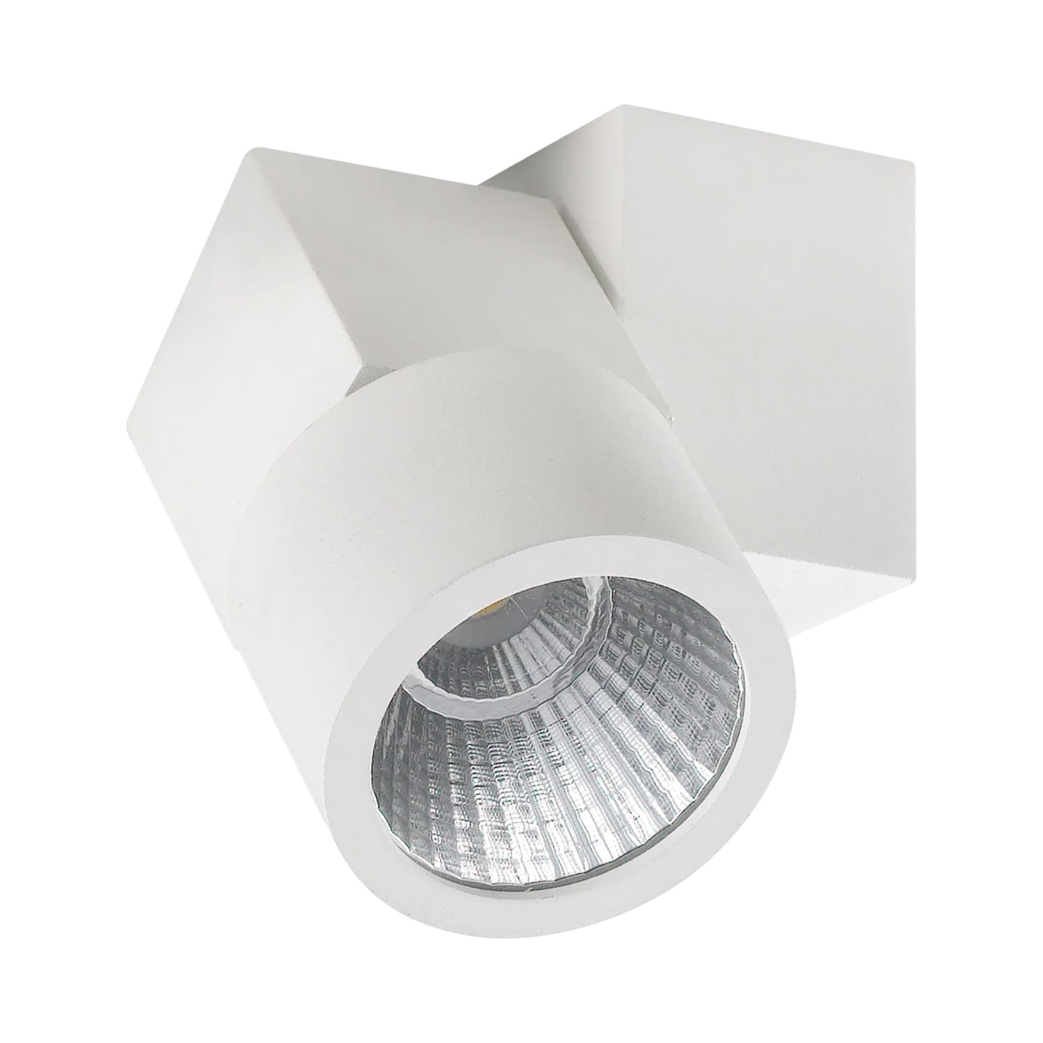 Foco Sobrepuesto 1XGU10 Mini Cube Orientable Blanco Technolamp (379052) — TechnoLamp