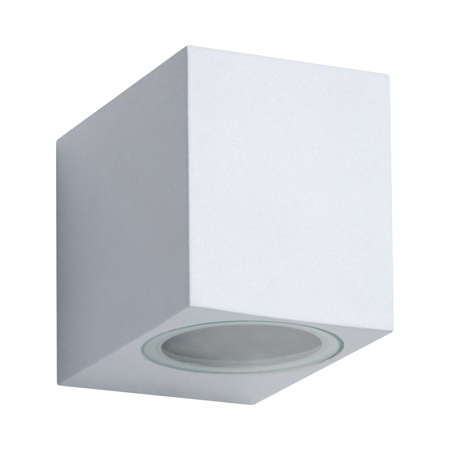 Aplique Brick GU10 IP44 Blanco Opal Technolamp (379065) — TechnoLamp