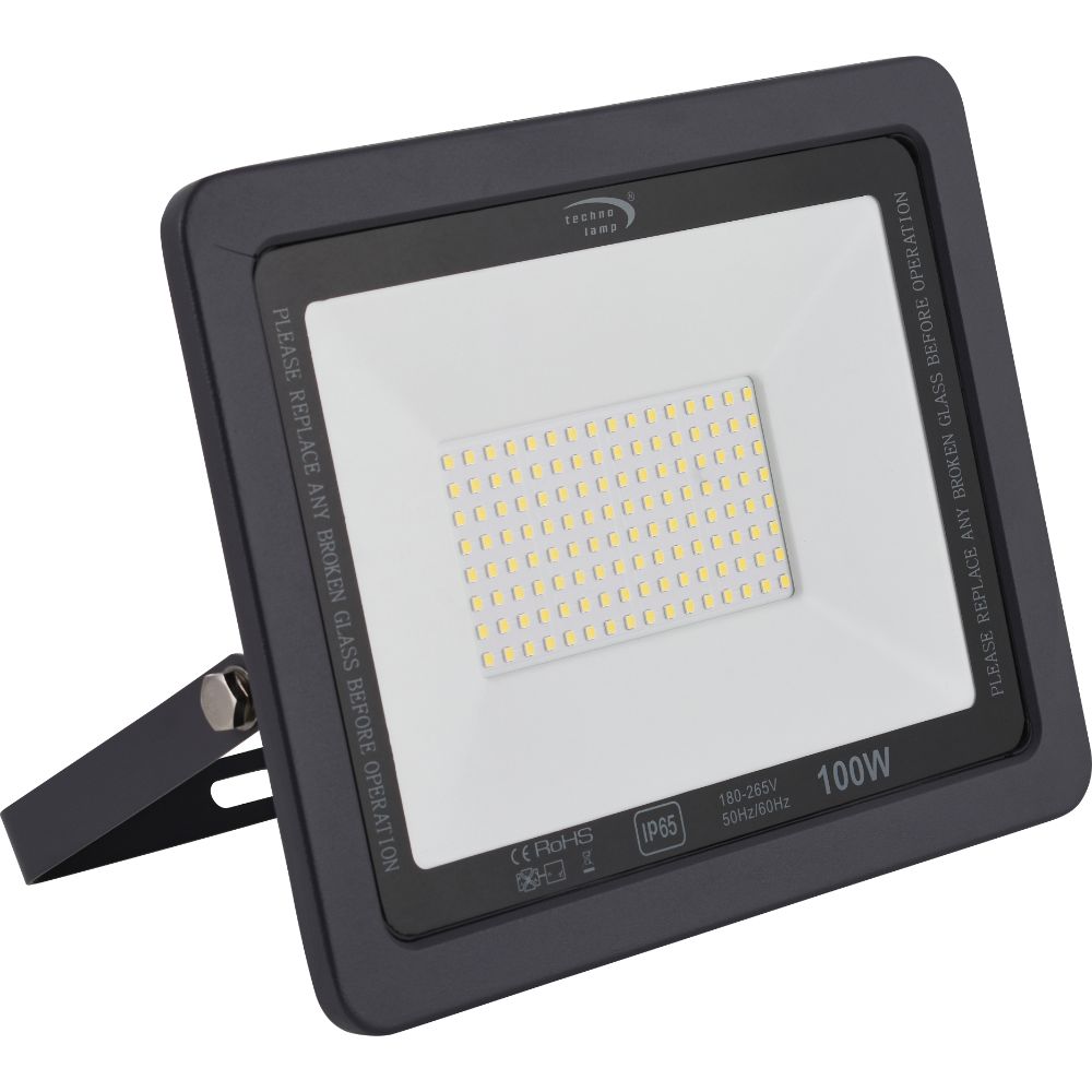 Proyector LED 100W 5000K 10000lm IP65 IK10 Slim Dl Technolamp (379094) — TechnoLamp