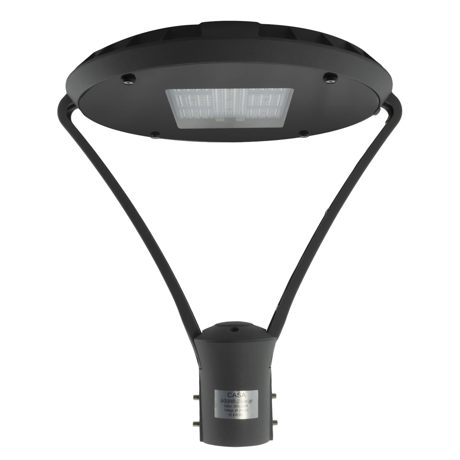 Luminaria Ornamental LED Yard 120W 3000K IP66 Technolamp (379099) — TechnoLamp