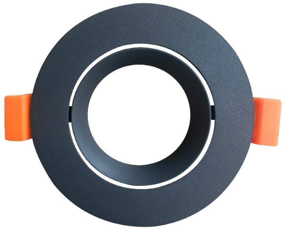 Bisel Orientable Evo Gris IP20 con Base GU10 Technolamp (379107) — TechnoLamp