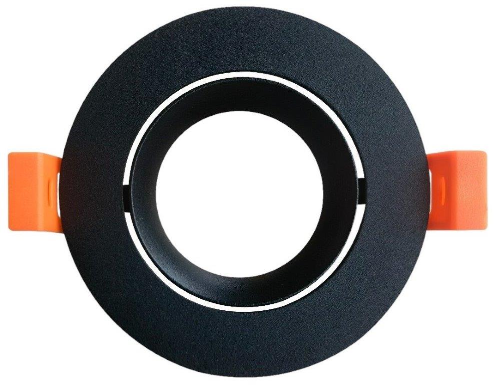 Bisel Orientable Evo Negro IP20 con Base GU10 Technolamp (379116) — TechnoLamp