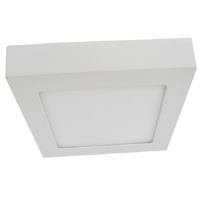 Foco LED Sobrepuesto 22W Cuadrado 3000K 2000lm Blanco 100-240V Technolamp (379153) — TechnoLamp