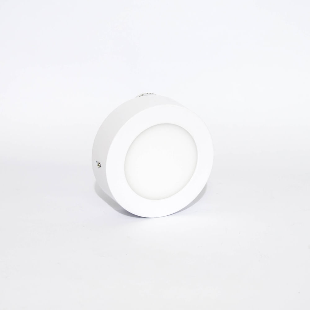Foco LED Sobrepuesto 8W 12cm Diametro 3000K 650lm Blanco 100-240V Technolamp (379161) — TechnoLamp