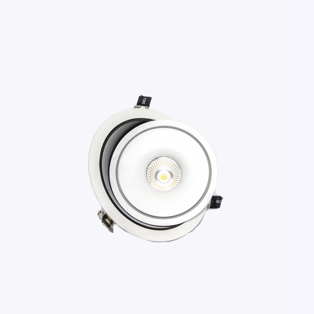 Foco LED Embutido 12W Dirigible 3000K Technolamp (379307) — TechnoLamp
