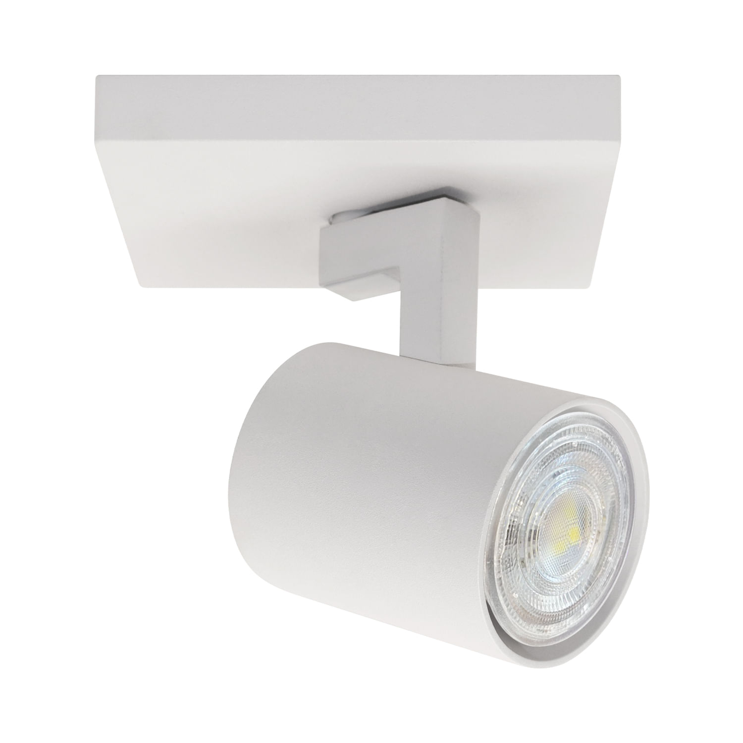 Foco Sobrepuesto Simple Muro/cielo Technolamp Dirigible Muca Blanco (379480) — TechnoLamp