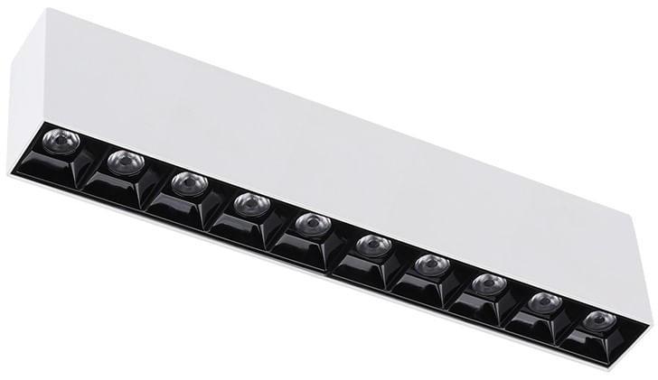 Foco Sobrepuesto LED Alfa 24° 20W 27cm 3000K 2000lm IP40 Blanco Technolamp (379565) — TechnoLamp