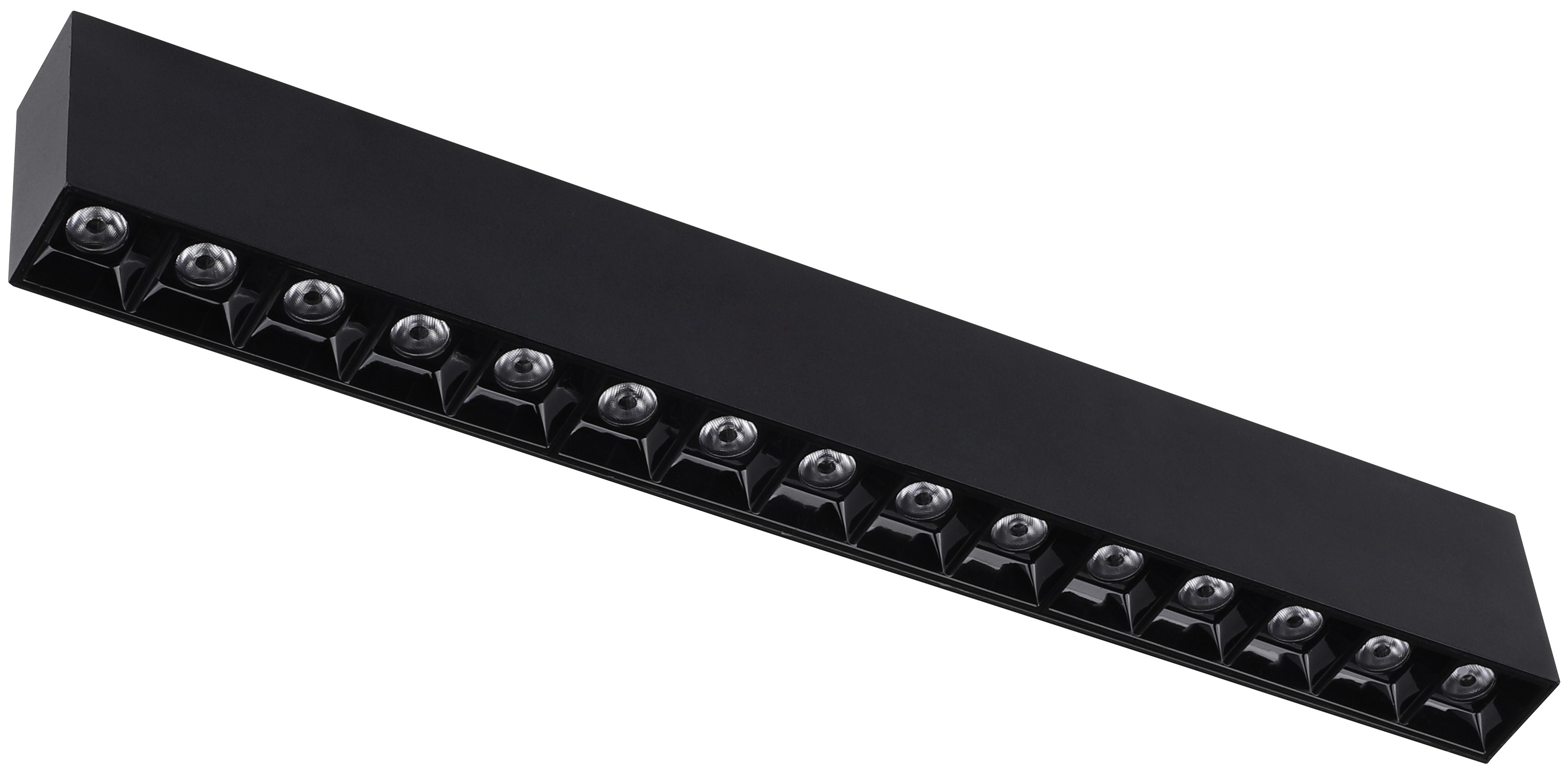 Foco Sobrepuesto LED Alfa 24° 30W 40cm 3000K 3000lm IP40 Negro Technolamp (379566) — TechnoLamp
