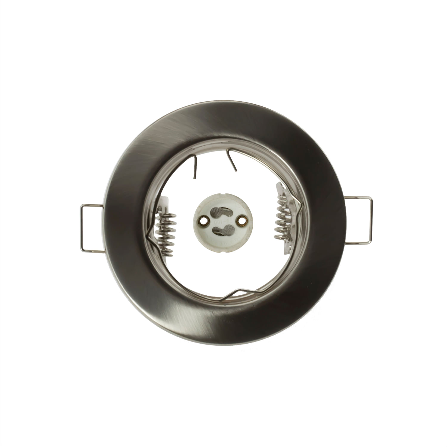 Bisel GU10 Embutido Fijo Inyectado Omega Titanio Technolamp (379955) — TechnoLamp
