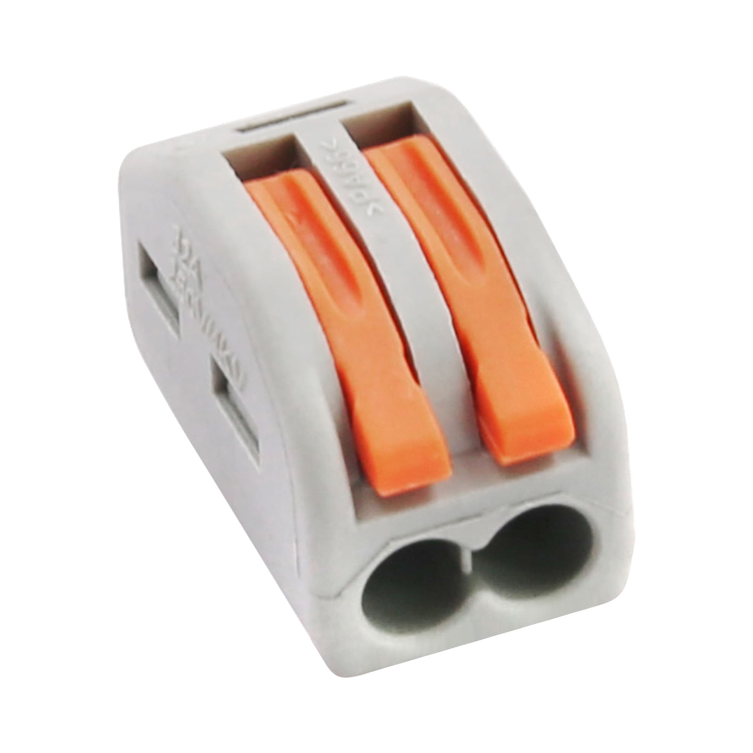 Pack X 50 Und Conector Empalme 2 Polos Max 4mm Fast Clip (381005) — Crompton