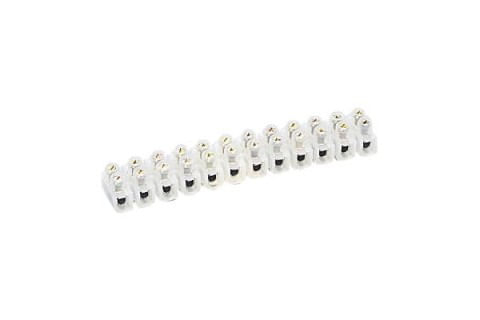 Regleta Conexion 2.5mm 12 Ctos 3A 400V Halofree Blanco — Crompton — Crompton