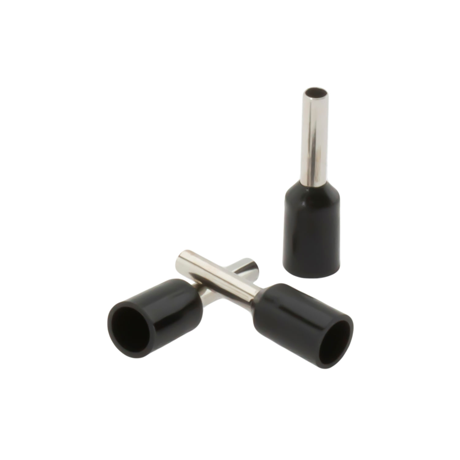 Terminal Ferrule 1.5mm Negro (X 100) — Crompton — Crompton
