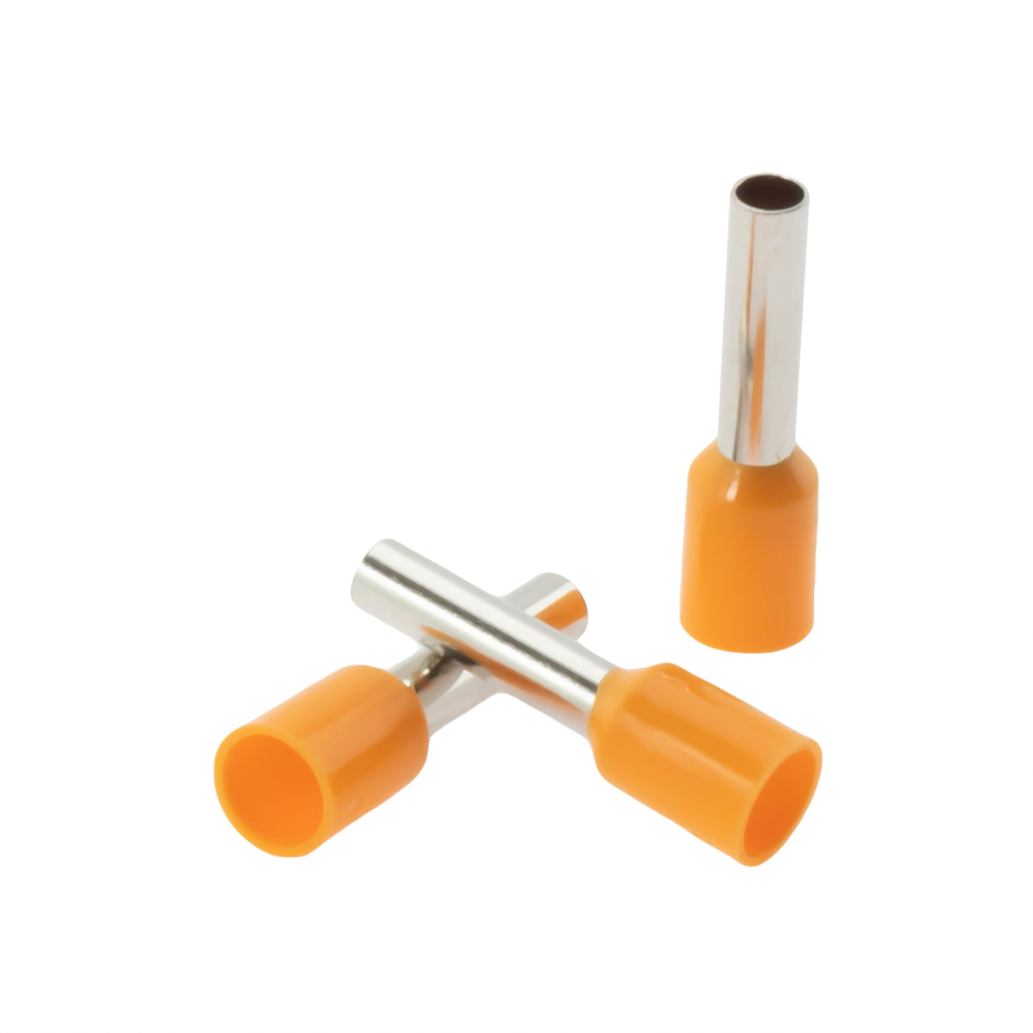 Terminal Ferrule 4.0mm Naranja (X 100) — Crompton — Crompton