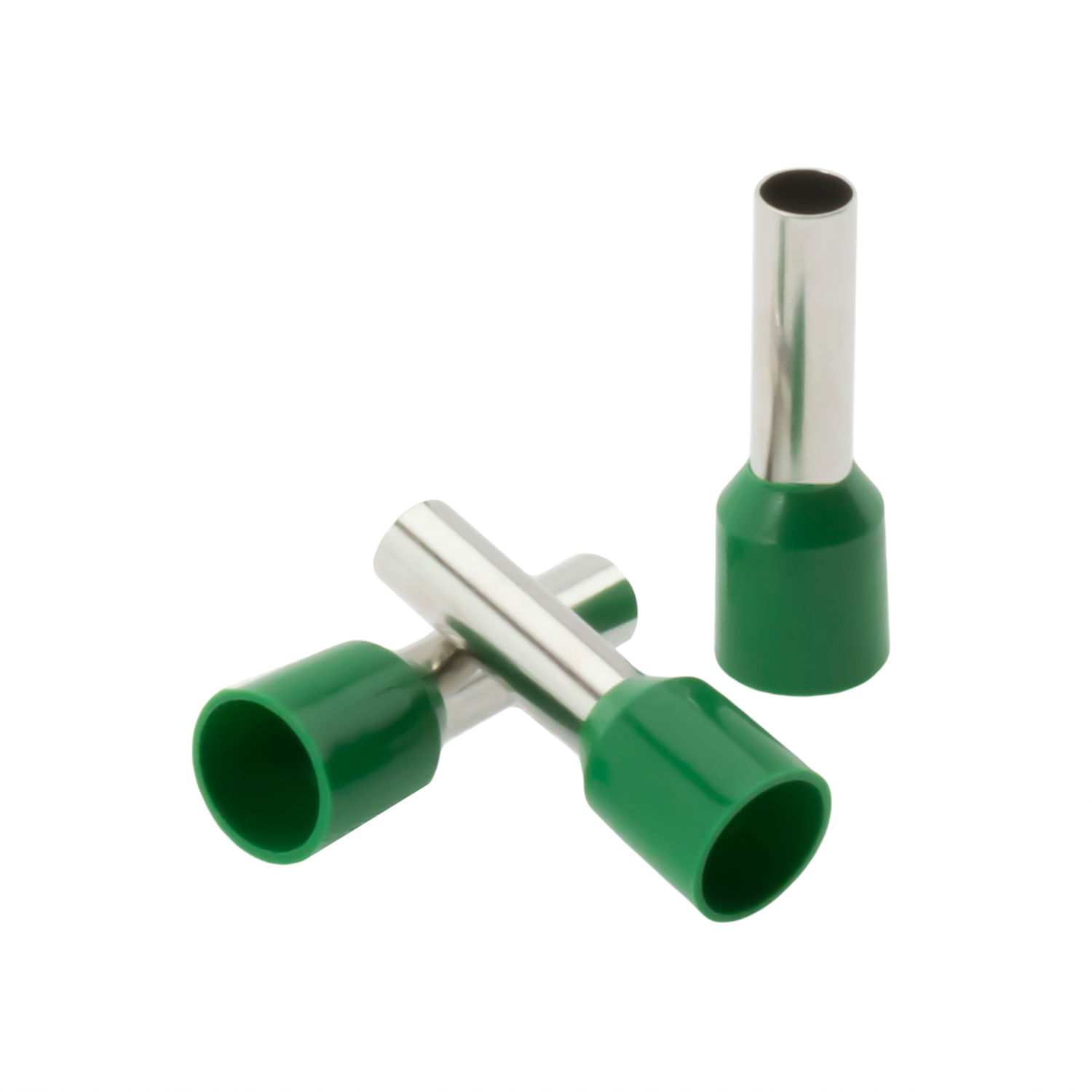 Terminal Ferrule 6.0mm Verde (X 100) — Crompton — Crompton