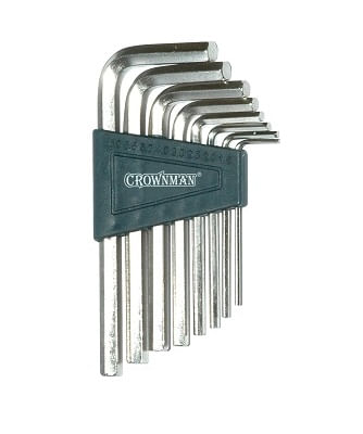 Kit Llave Allen 1.5 a 6mm 8 Unidades 395004 — CROWNMAN