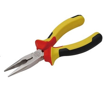 Alicate Punta Dielectrico Vde 6″ Cromo 395008 — CROWNMAN
