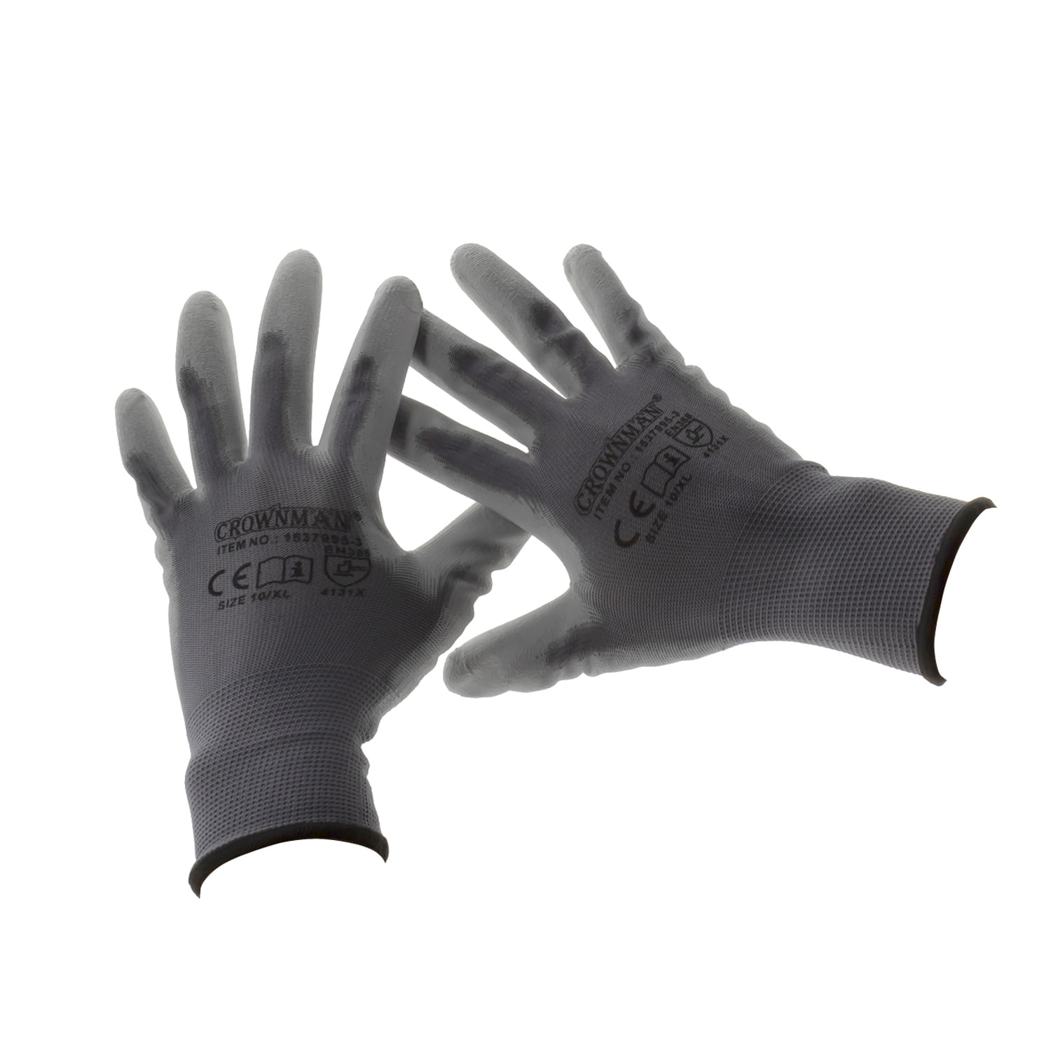 Guantes con Recubrimiento Goma Talla Xl Super Flex 395014 — CROWNMAN