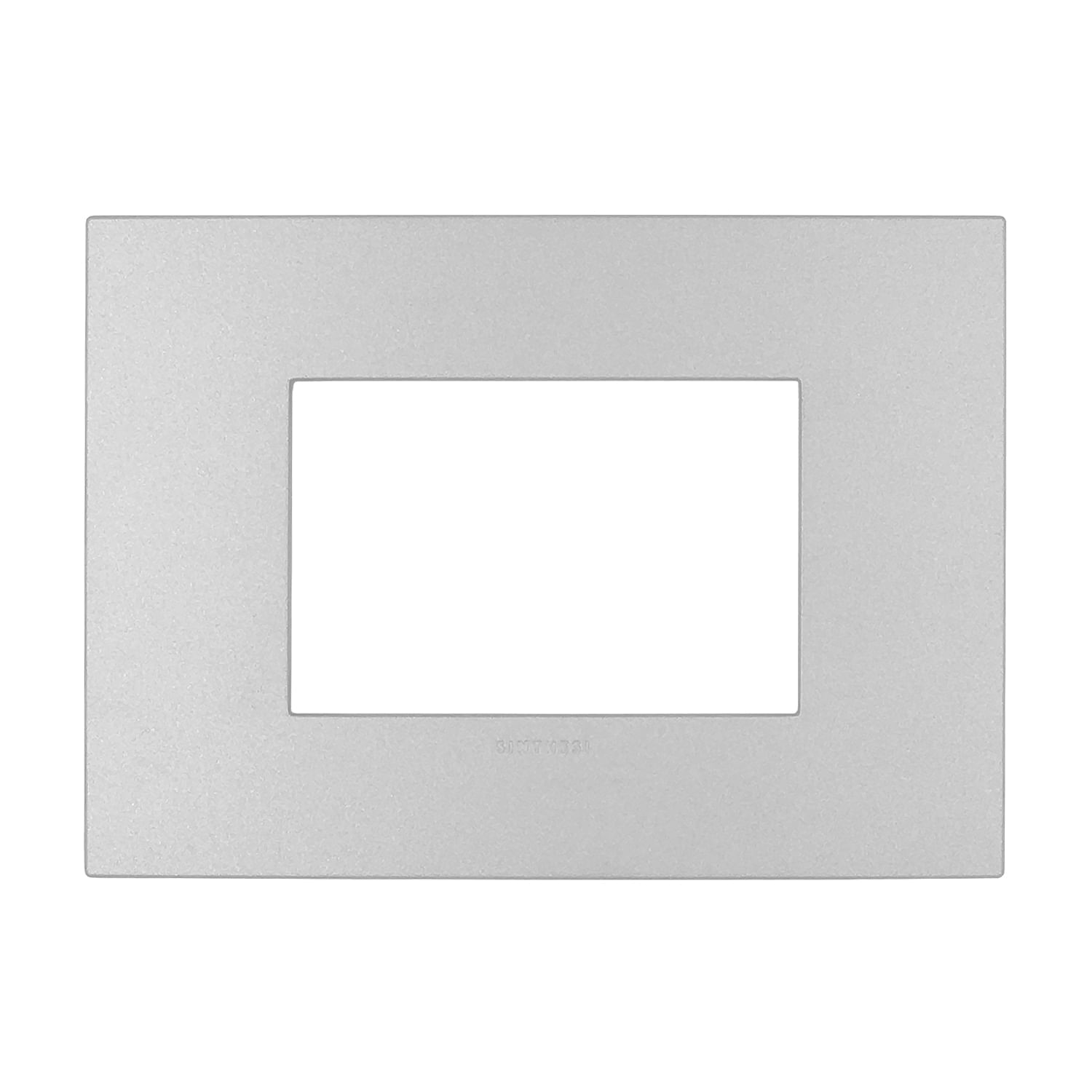 Placa 3 Puestos S44 Plata Con Soporte 440312 — Sinthesi — Sinthesi
