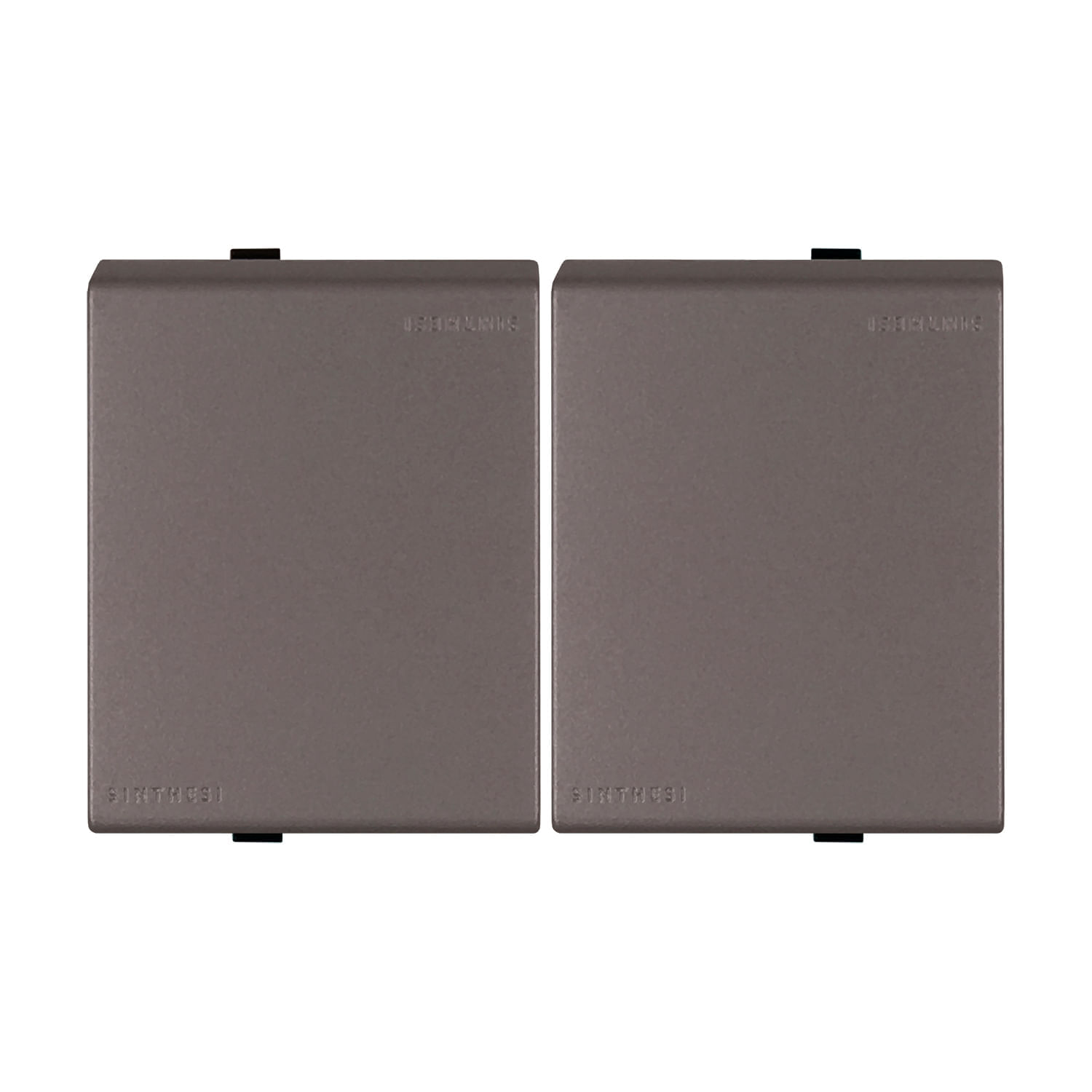 Módulo Conmutador Doble 9/24 Teclon 1,5 Módulos 16A 250V S44 Piedra 442311 — Sinthesi — Sinthesi