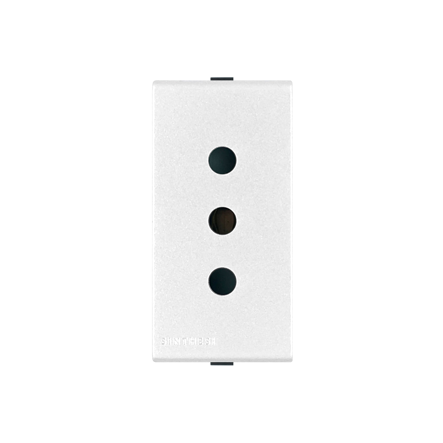 Módulo Tomacorriente 10A 250V 2P+T S44 Magnesio 443014 — Sinthesi — Sinthesi