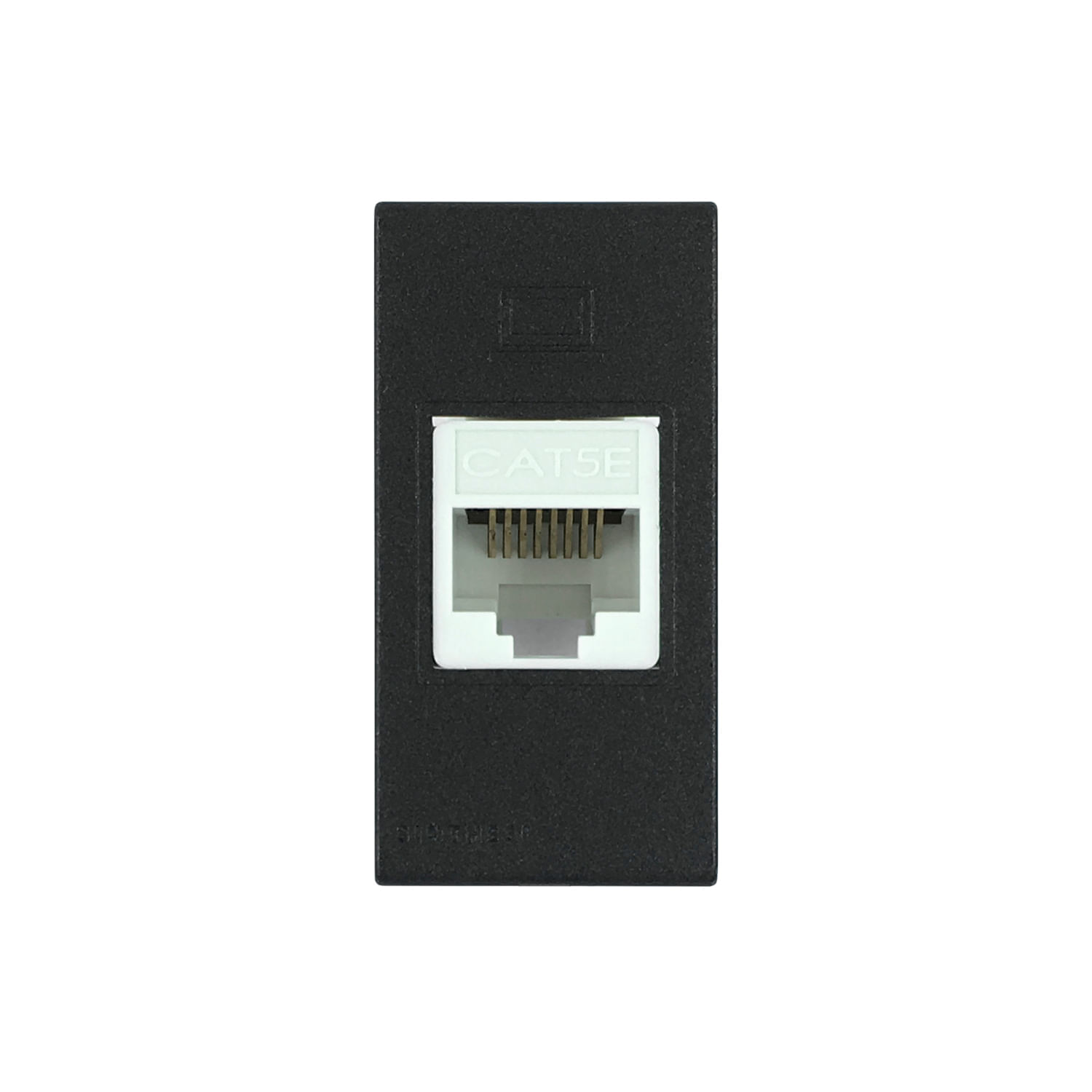 Módulo Toma Datos RJ45 Cat 5E S44 Carbón 444110 — Sinthesi — Sinthesi
