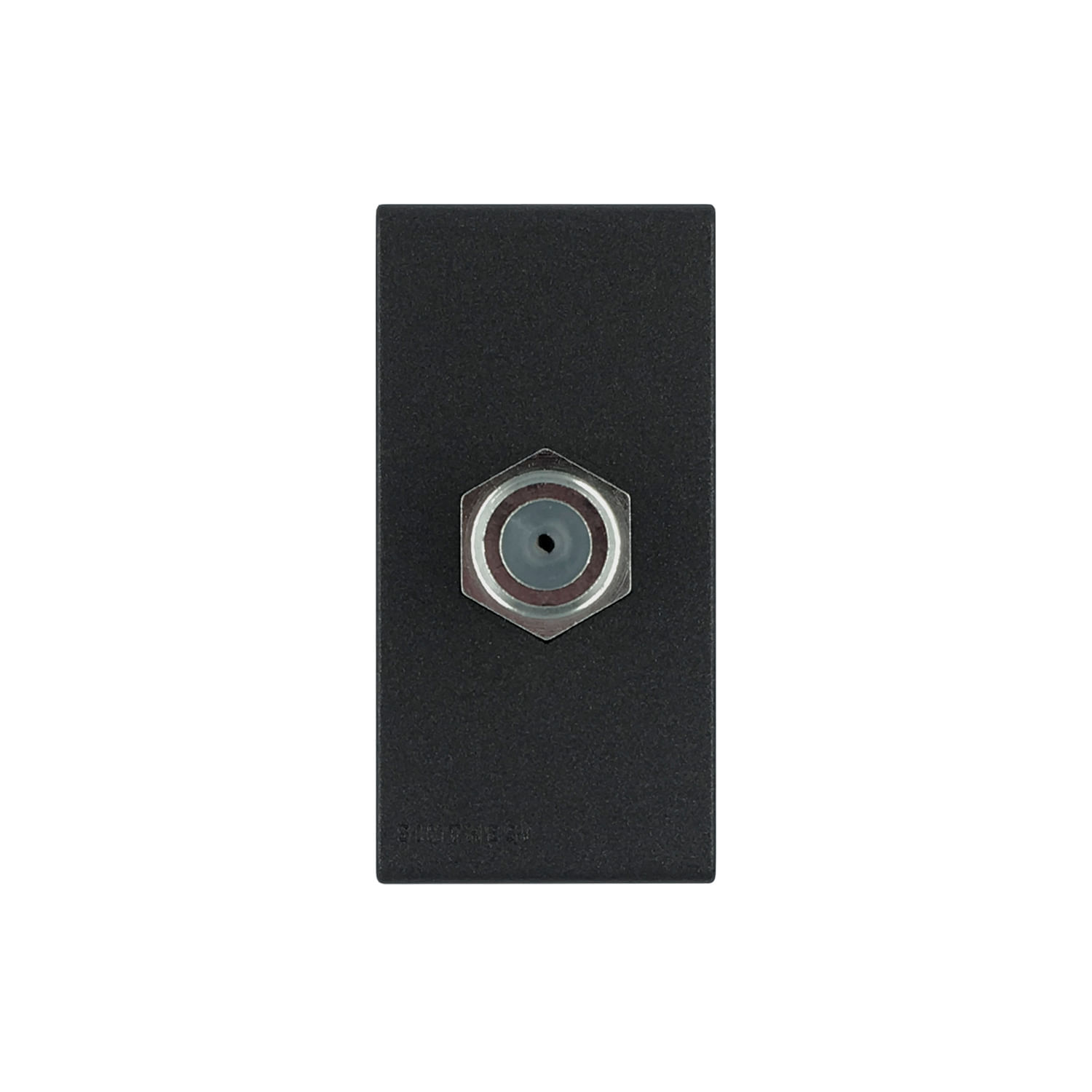Módulo Toma Coaxial TV SAT S44 Carbón 444210 — Sinthesi — Sinthesi