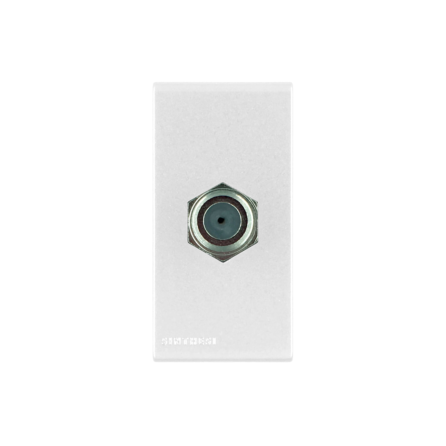Módulo Toma Coaxial TV SAT S44 Magnesio 444214 — Sinthesi — Sinthesi
