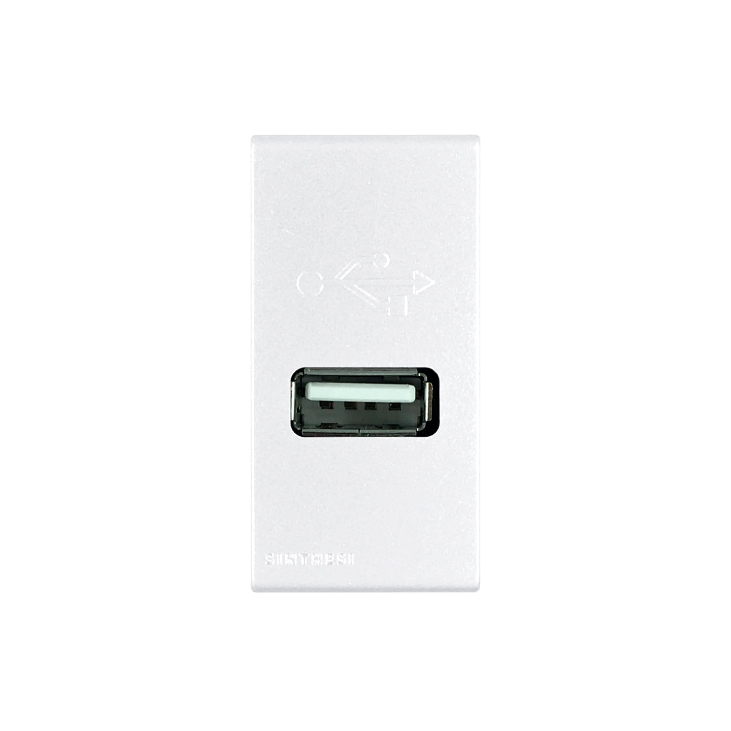Módulo Cargador USB 1A 5V S44 Magnesio 444714 — Sinthesi — Sinthesi
