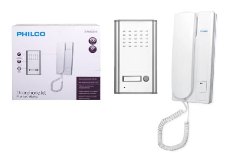Kit Portero Electrico + 1 Citofono PR-10 35PR000010 Philco (502830) — PHILCO