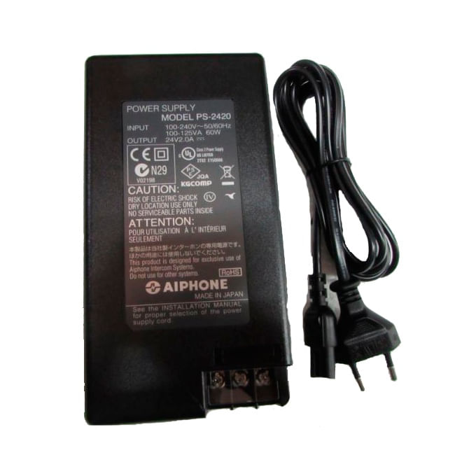 Fuente de Poder IQPS/2420S Aiphone (524526) — AIPHONE