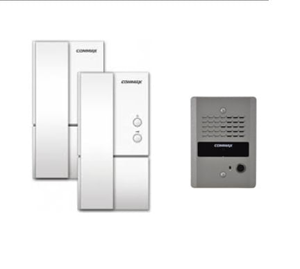 Set 2 Citofono/portero Plana FFDPLADR2G (524868) — Commax