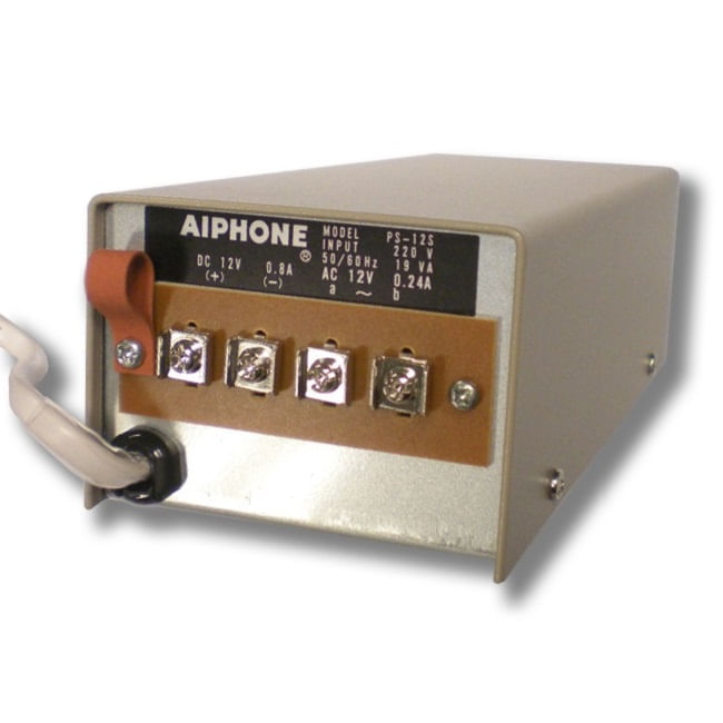 Fuente de Poder 220V-12V DC PS-12S IF00PS/12S Aiphone (524898) — AIPHONE