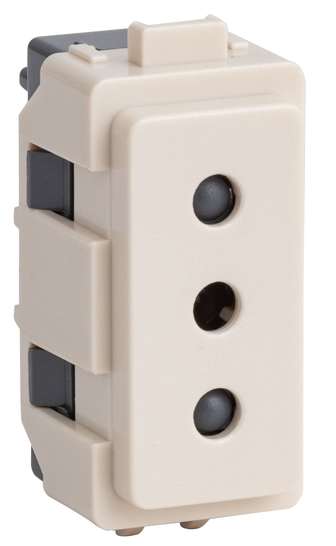Modulo Enchufe 2P+T 10A 250V Beige Genesis MWD130087608 (683889) — SCHNEIDER ELECTRIC
