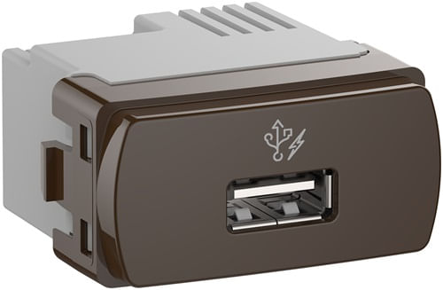 Modulo USB 2.0 1A 250V CafÉ Miluz S3B70815 (688127) — SCHNEIDER ELECTRIC