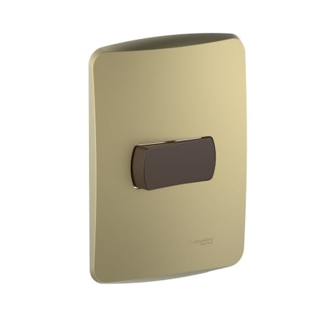 Interruptor 9/24 16A 250V Dorado Armada Miluz S3B62035 (688150) — SCHNEIDER ELECTRIC