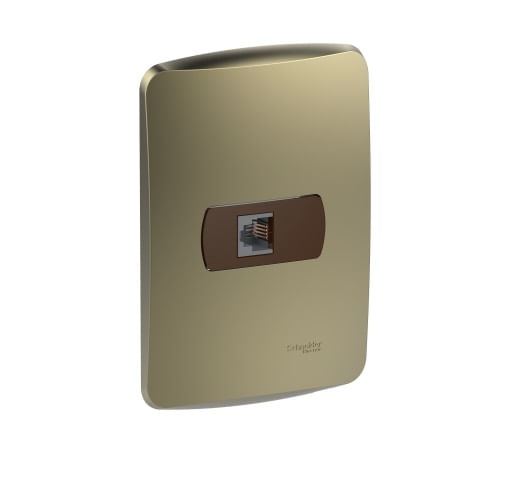 Toma Telefonica RJ11 CafÉ Armada Miluz S3B64805 (688163) — SCHNEIDER ELECTRIC
