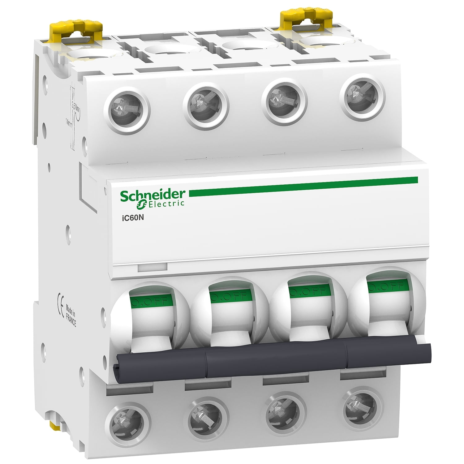 Interruptor automático 4x32A 10kA curva C iC60N A9F77432 Schneider — Schneider