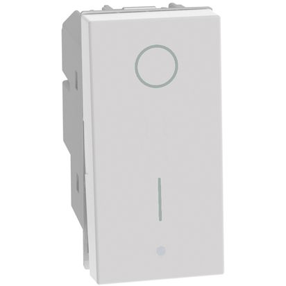 Módulo Interruptor 9/12 2P 16AX 1 Módulo Blanco JW4002 — BTicino — BTicino