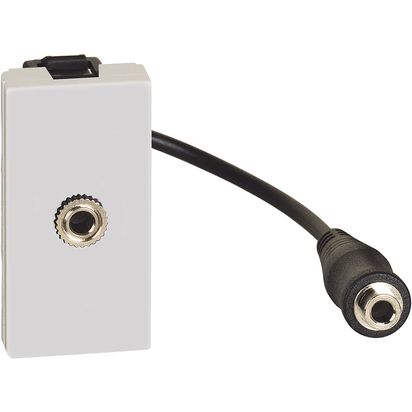 Módulo Conector Jack 3,5 Blanco JW4280 — BTicino — BTicino