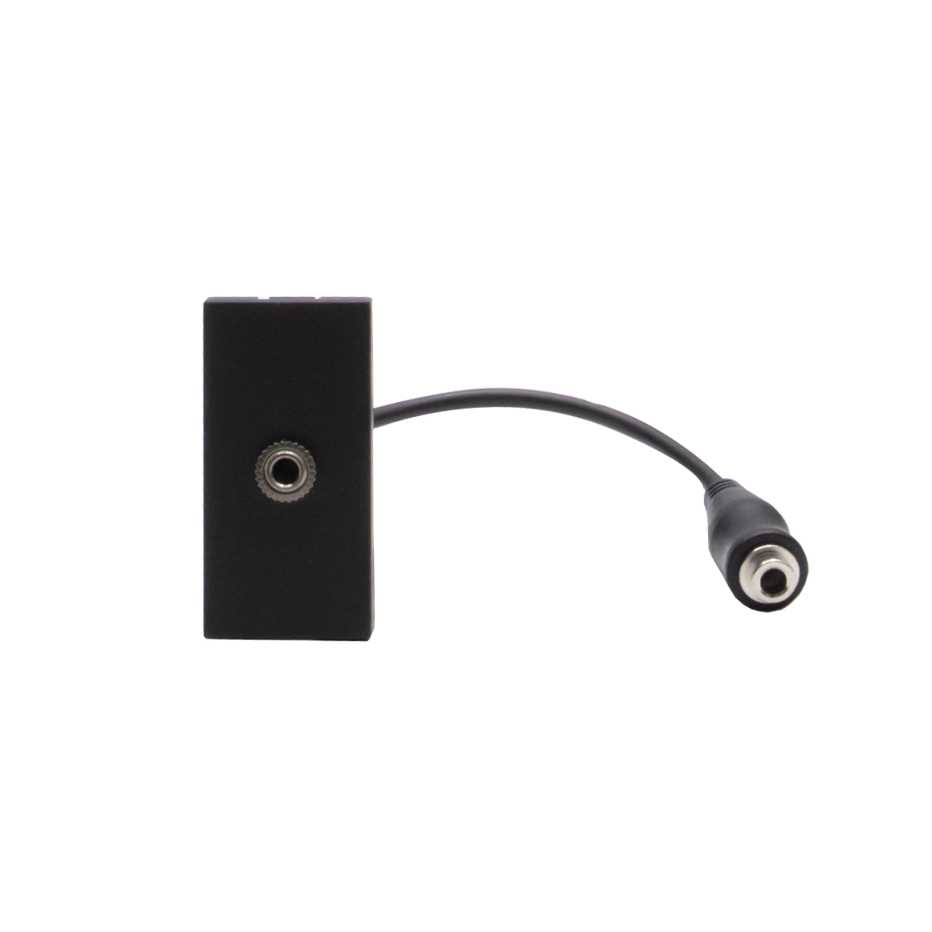 Módulo Conector Jack 3,5 Negro JB4280 — BTicino — BTicino