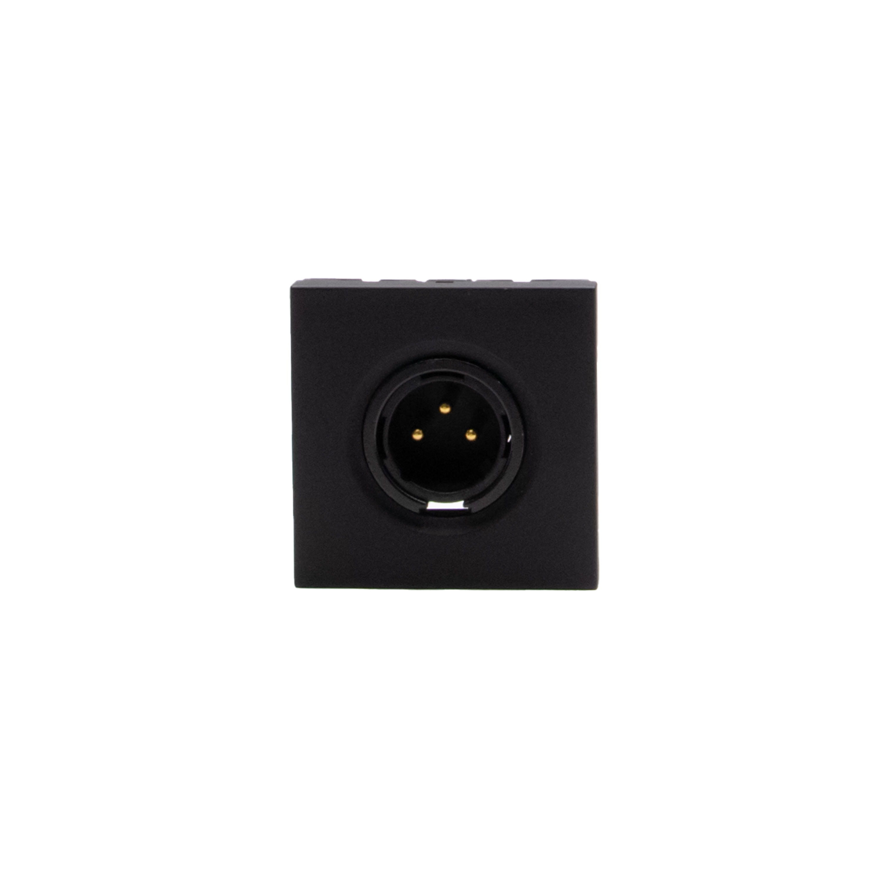 Módulo Conector Xrl 3 Pin M Negro JB4296 — BTicino — BTicino
