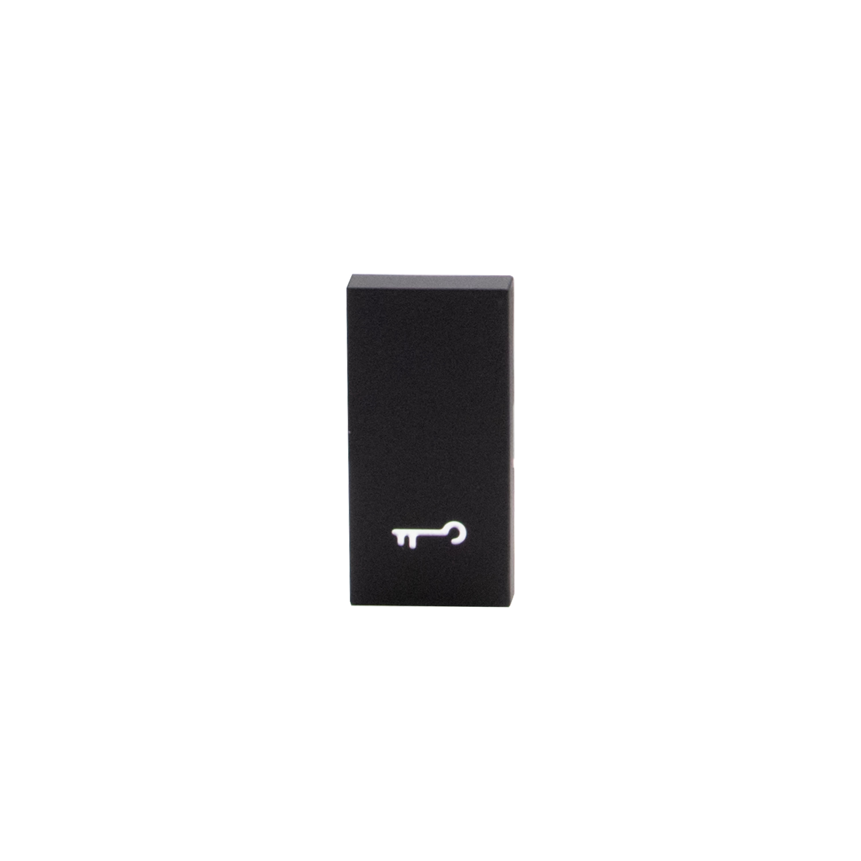 Cubremóduloódulo Comando con Llave 1 Módulo Negro JB4915F — BTicino — BTicino