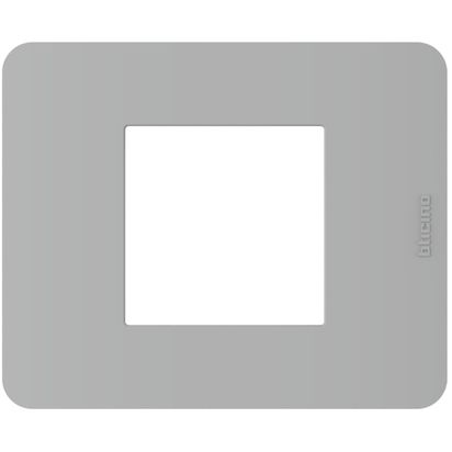 Placa 2 Puestos Gris JA4802JG — BTicino — BTicino