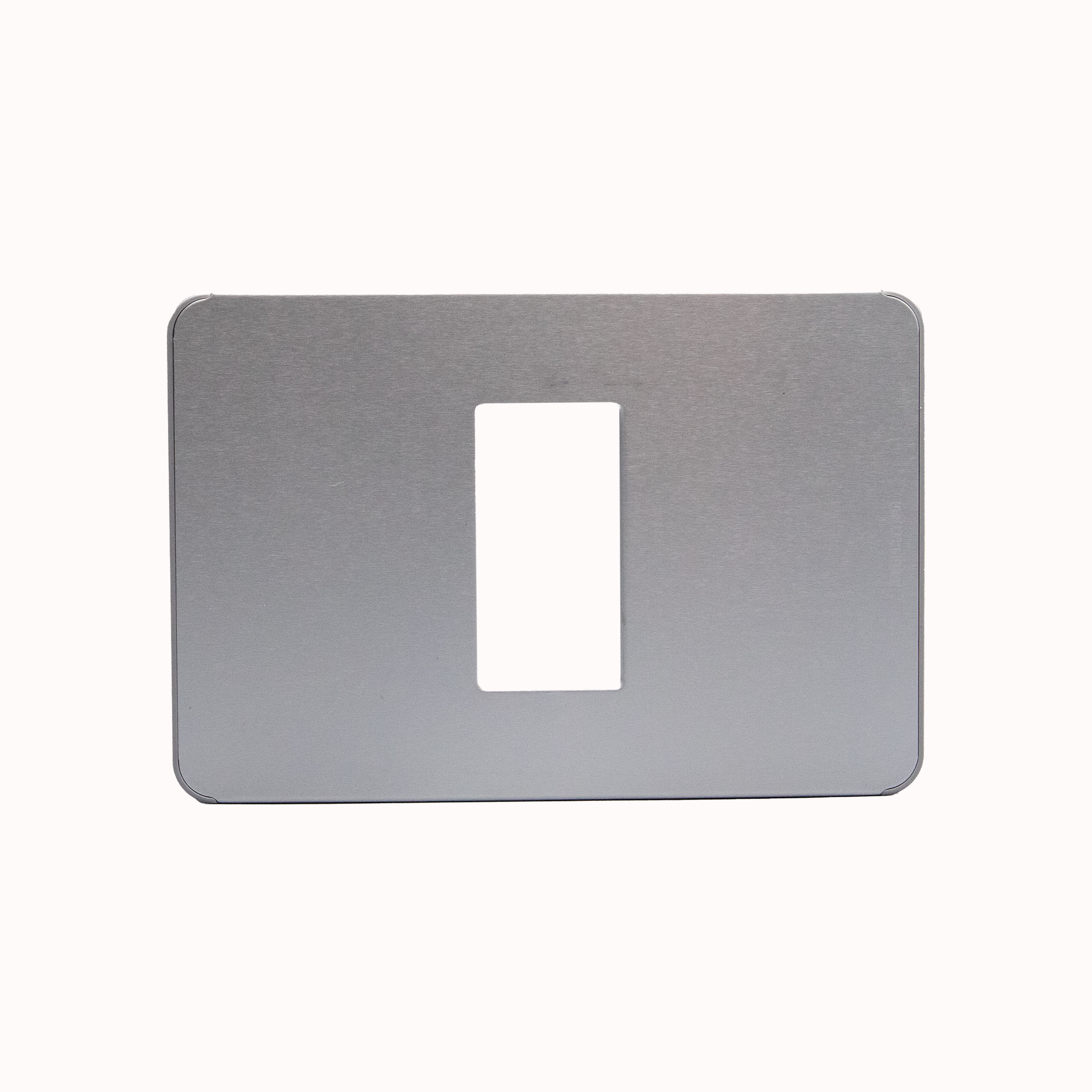 Placa 1 Puesto Alluminio JA4803M1AA — BTicino — BTicino